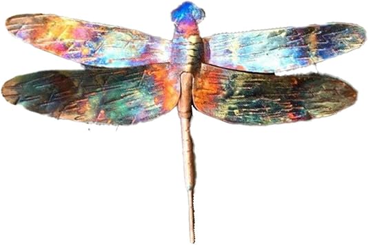 Bobbird Metal Butterfly Dragonfly Wall Decor، Metal Dragonfly Butterfly Gifts for Women، Decorations Handmade، Garden Wall Sculpture، Hanging Outdoor Decorations for Home، Bedroom، Living Room