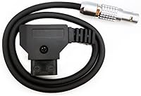 Vista 6 de D-tap a 0B Cable de alimentación flexible macho de 2 pines para Teradek SmallHD ARRI RED Form Gold Mount/V-Mount Dtap