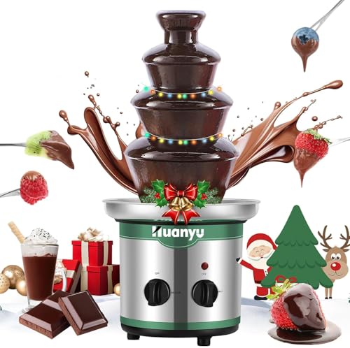 Huanyu チョコレートファウンテン 4段