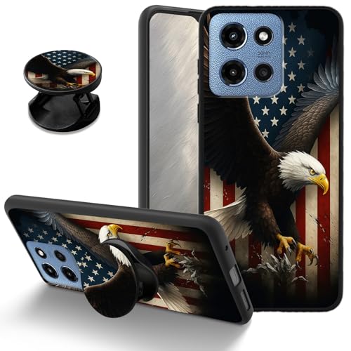 Coque Moto G 5G 2025 anti-choc évite les bris d'écran avec béquille arrière