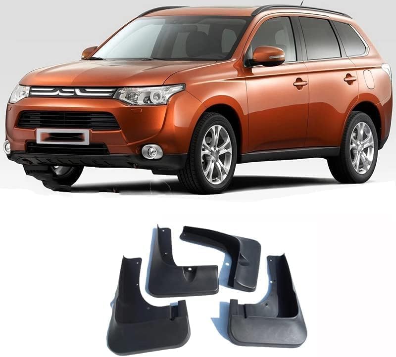 Spatbord Auto-onderdelen Voor Mitsubishi Voor Outlander Phev 2021 2022 4 Stks Auto Splash Spatlap Accessoires: Bescherming spatbord