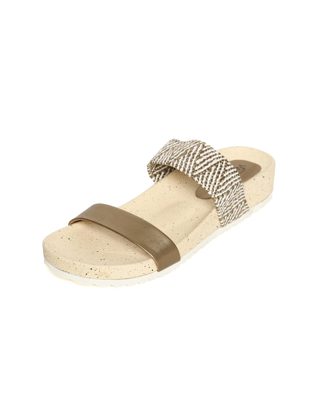 MONROW Flat for Women & Girls | Fancy & Stylish Flat | Extra Cushioning & Comfortable, Fashionable, Light Weight, Fashion Flat for Girls (Beige/5-UK) (B0D6GLJS63) Amazon Price History, Amazon Price Tracker