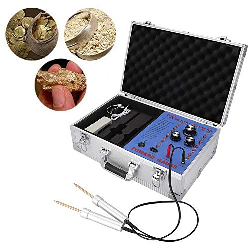 Caredy Metal Detector, VR5000 High Sensitivity Remote Sensing Metal Detector Finder Scanner Gold Metal Detector Metal Finder Gold Detector Professional with Antenna Receiver