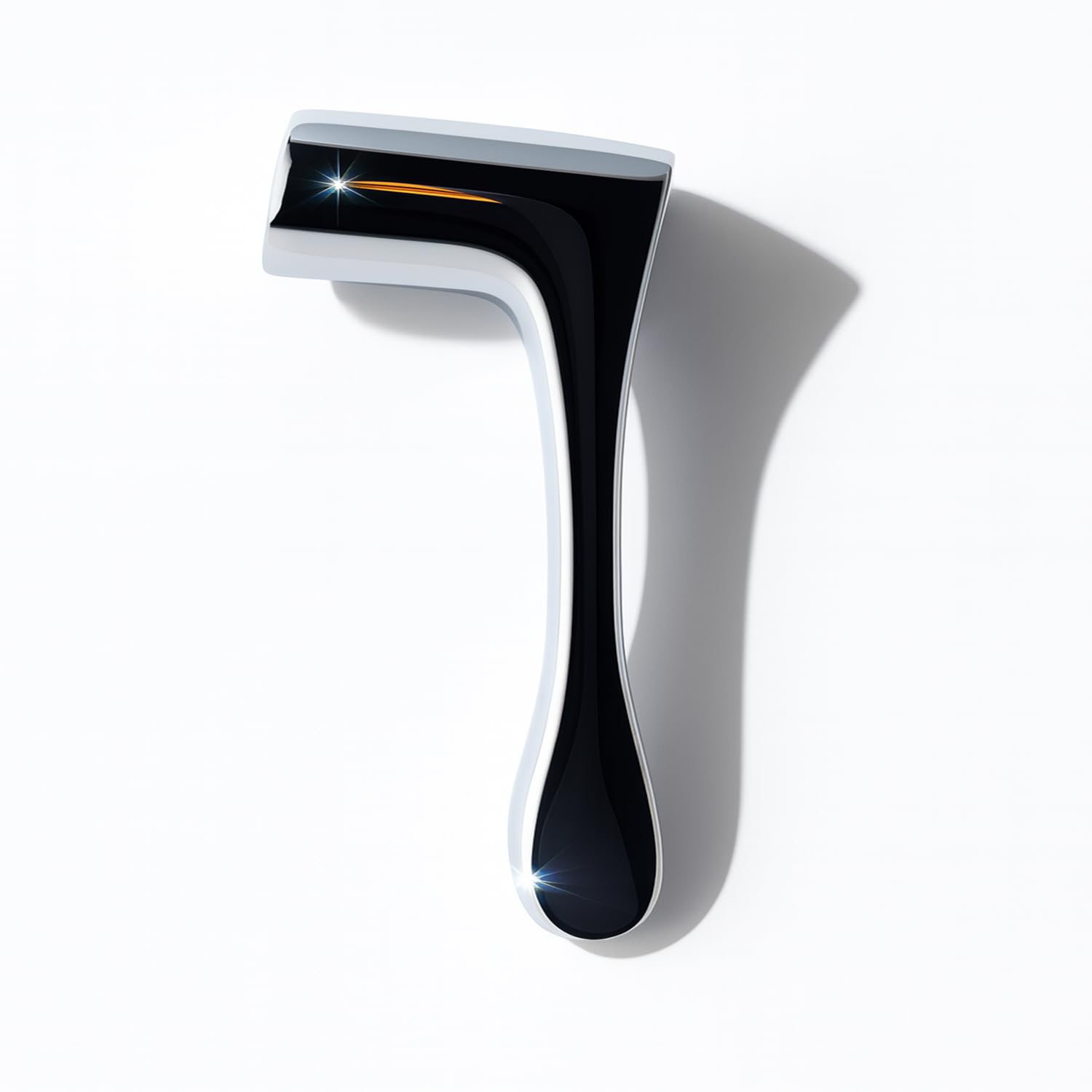 Healthcare - Mango de grifo caliente – Palanca cromada de repuesto para grifos de lavabo o baño, diseño higiénico, fácil agarre y limpieza