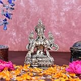 Whitewhale Superfeine Tara Buddha Idol Tibetischer Buddhismus Yin Kwan Göttin Buddhistische Statue | Buddhismus Idol Tara MATA Messing Skulptur