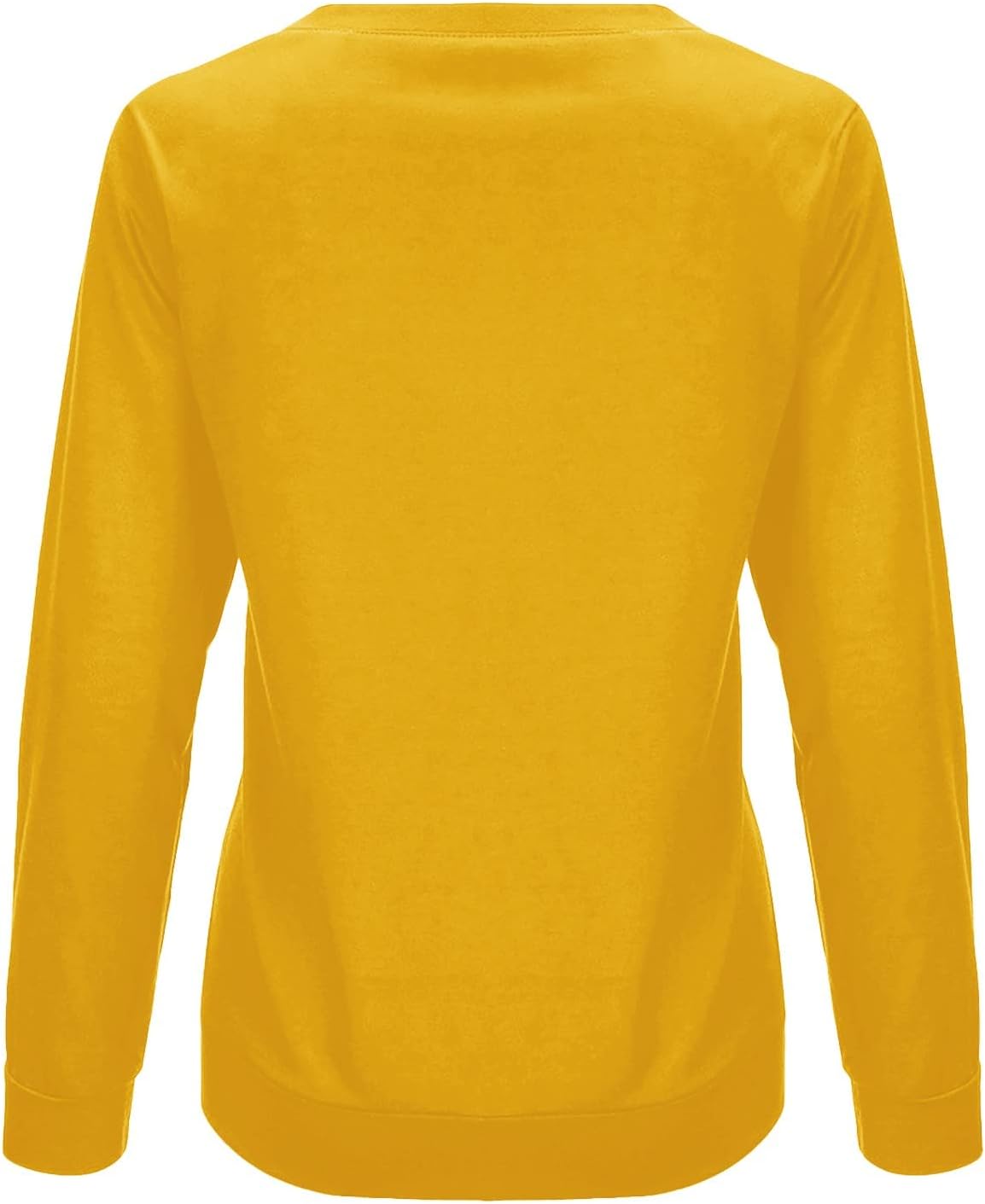 Ymosrh Men's Sweatshirt Basic Color Round Neck Sweater Loose Casual Youth Hoodie Crewneck Sweatshirts, XL-5XL