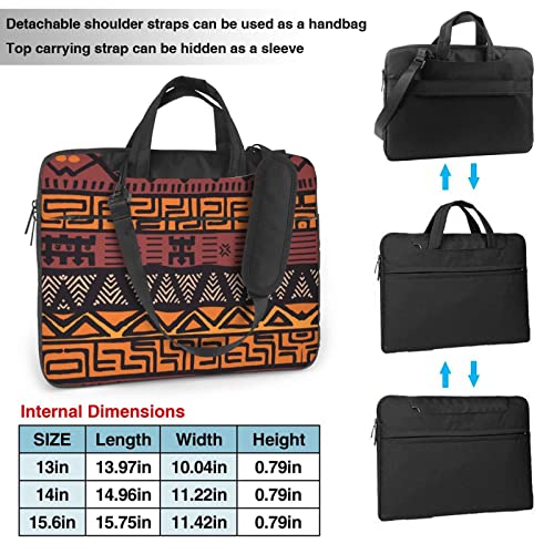 Bolsa tribal africana para laptop 13-15.6 pulgadas miniatura 3