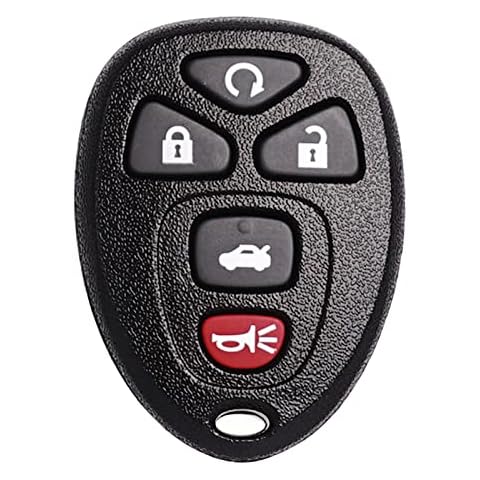 Remote Key Fob Replacement Fits for Chevy Malibu 2004 2005 2006 2007 2008 2009 2010 2012 Cobalt Pontiac G5 G6 Grand Prix Lacrosse Saturn Aura Sky Keyless Entry Remote Control 22733524 KOBGT04A Cover