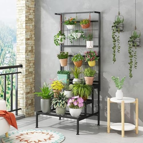 Sturdy Plant Stand, Metal (TH-111, Black (Set of 1)) (B0DHV7WH3R) Amazon Price History, Amazon Price Tracker