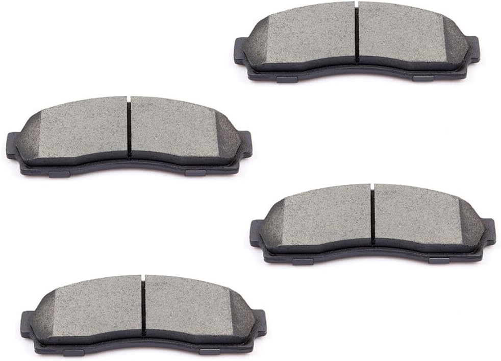 LSAILON [D833] Front Ceramic Disc Brake Pads Set For Chevrolet Equinox For Ford Explorer For Mazda B2300 B3000 B4000 For Mercury Mountaineer For Pontiac Torrent For Saturn Vue [4PCS]