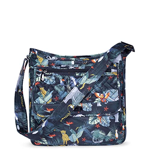 Lug Hopscotch Crossbody Bag, WILDLIFE BLACK