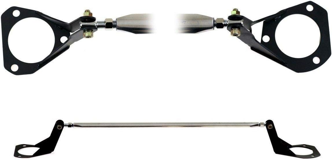 Sport Front Strut Bar GV-5872 compatible with Honda Prelude 1992 1993 1994 1995 1996 1997 1998 Structural Steel Anti-roll Bar Anti-sway Bar Stabilizer Bar 1PC