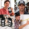 11 Pcs Best Dad Ever Gift, Father's Day Gifts, Dad Gifts for Men with 20 Oz Tumbler Socks Baseball Cap Tape Measure Bracelet Wallet Card Keychain, Fathers Day Birthday Christmas Gift for Dad Husband