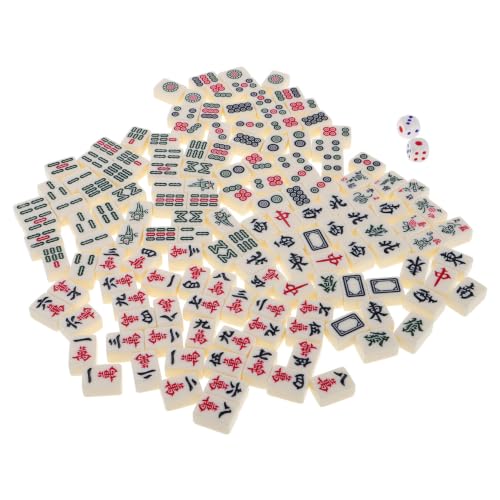 Mini Mahjong portátil compacto para viaje y hogar miniatura 1