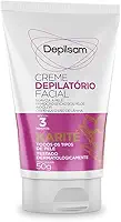 Creme Depilatorio Facial 50G Karite - Cx12, Depilsam