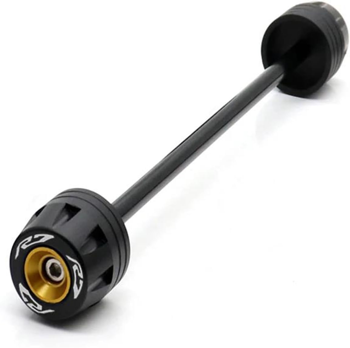For YAMAHA YZF R7 2021-2023 Rear Front Axle Fork Anti-collision Slider Motorcycle Wheel Protector(Gold)