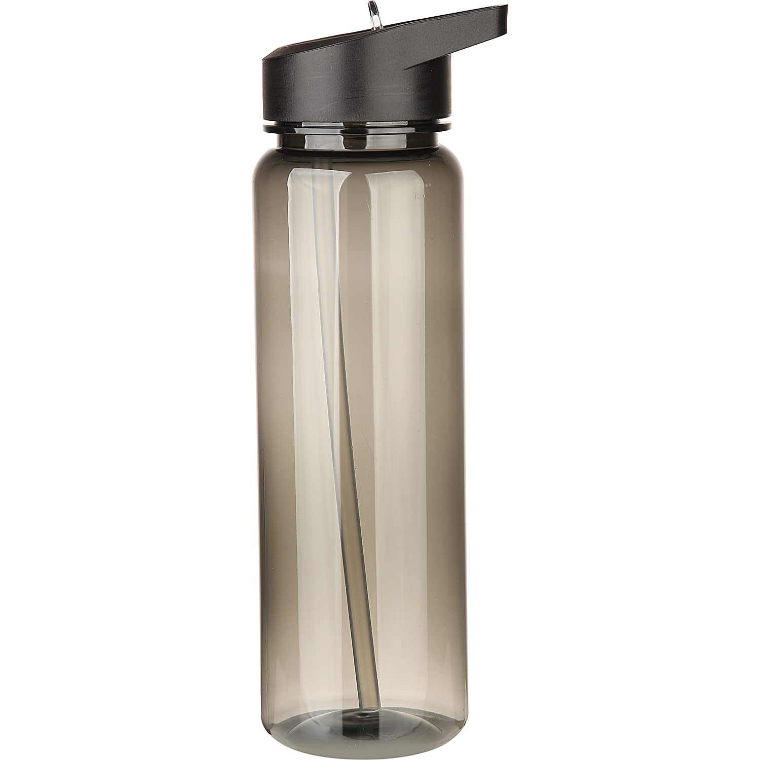 GearTek Borraccia Tritan Trasparente 800ml Con Coperchio A Prova Di Perdite, Senza BPA, Per Palestra, Escursioni, Scuola E Ufficio