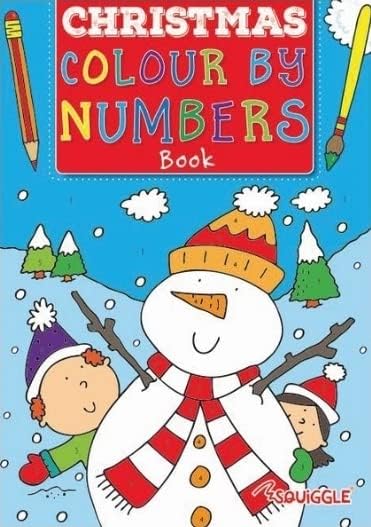 Anilas Complete Christmas Activity Books- My Christmas Colouring Book. (Perfect for Ages 3-8)