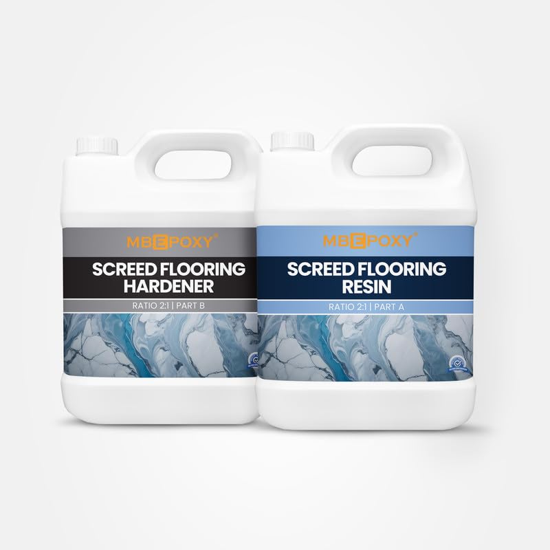 Screed Coat Flooring Resin | 9kg | Heavy Duty Epoxy Resin Screed for Industrial, Commercial & Residential Floors | Smooth Protective Epoxy Coat for Durable, Long-Lasting-image-42