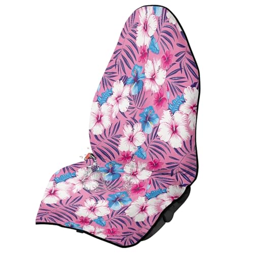 Image of Car Seat Cover Protector Front Seats Only Waterproof Soft Boho Floral Turtle Auto Seat Covers Anti-Slip Car Seat Towel Cover for Gym Workouts Universal Fit Most Cars
