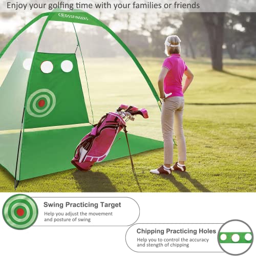 CROSSFINGERS-Red-de-Golf-Resistente-3m-x-2m-una-Red-portatil-de-Golf-para-Exterior-e-Interior-astillas-o-practicas-de-conduccion-Ayuda-a-afilar-Las-capacidades-de-Golf