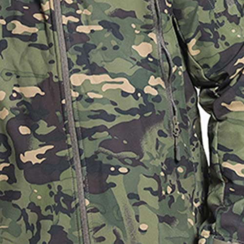 Chaqueta Rompeviento Militar Táctica para Hombre 3X-Large miniatura 5