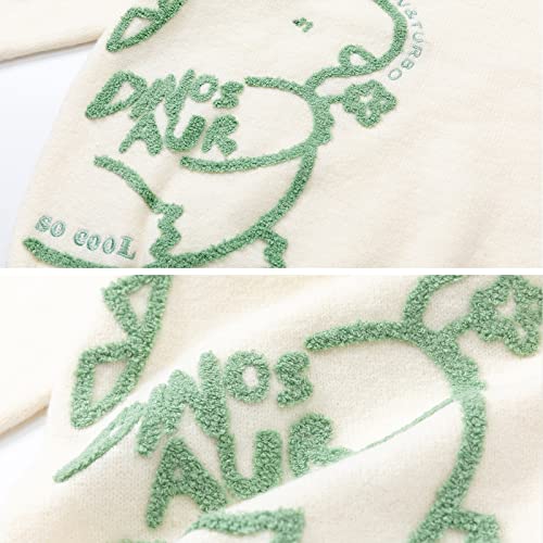 Aelfric Eden Cartoon Dinosaur Sweaters Graphic Crewneck Printed Oversized Pullover Sweater Couple Tops3