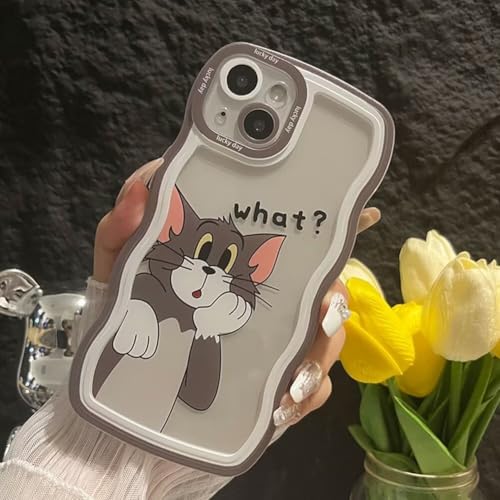 iphone13 用ケース トムとジェリー アイフォン13 スマホケース 人気オシャレ 透明 軽量 超耐衝撃 指紋防止/滑り止め黄変防止/衝撃吸収保護ケース