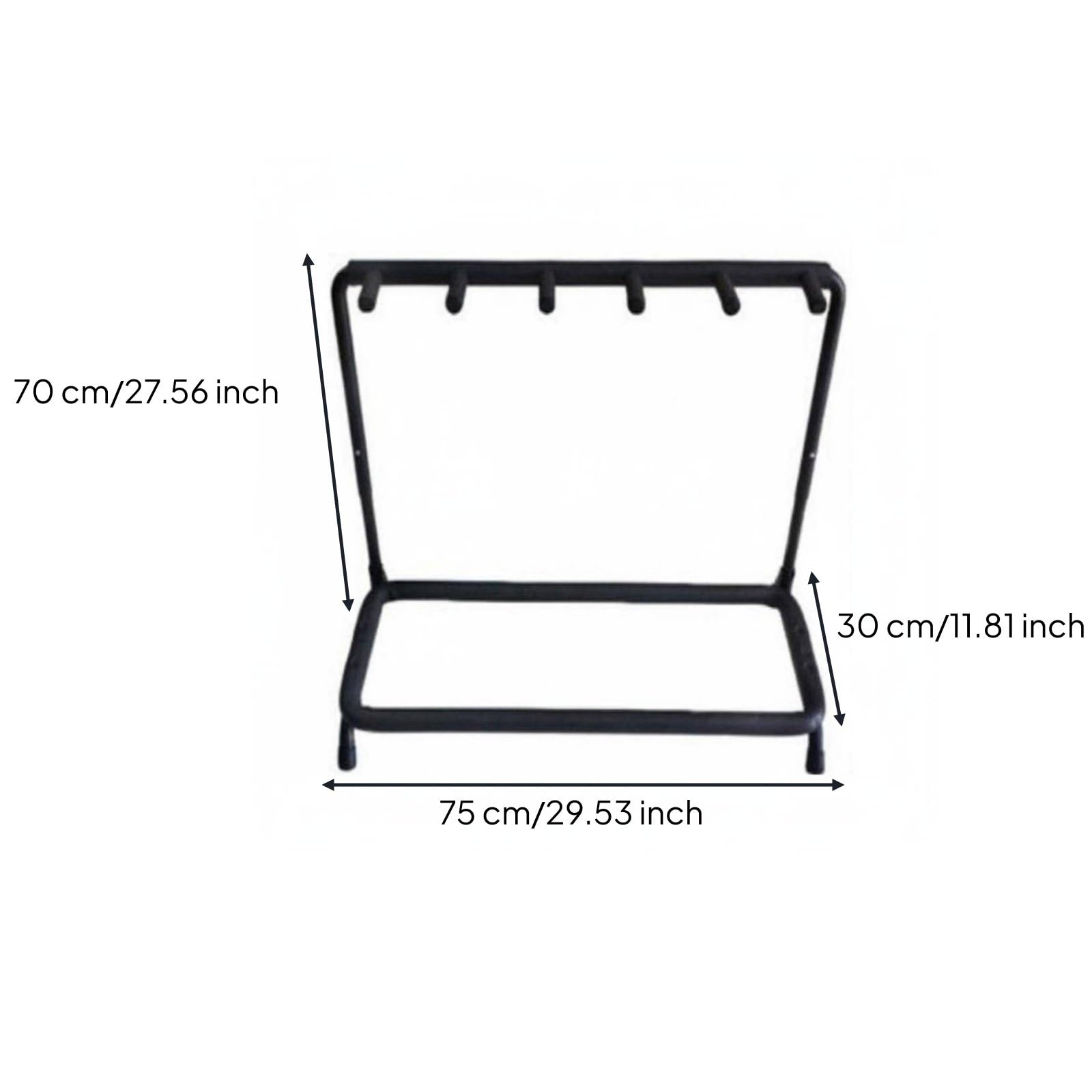 Porta Multiplo Universale bile per Musicisti, Negozio di Musica , 5-Row