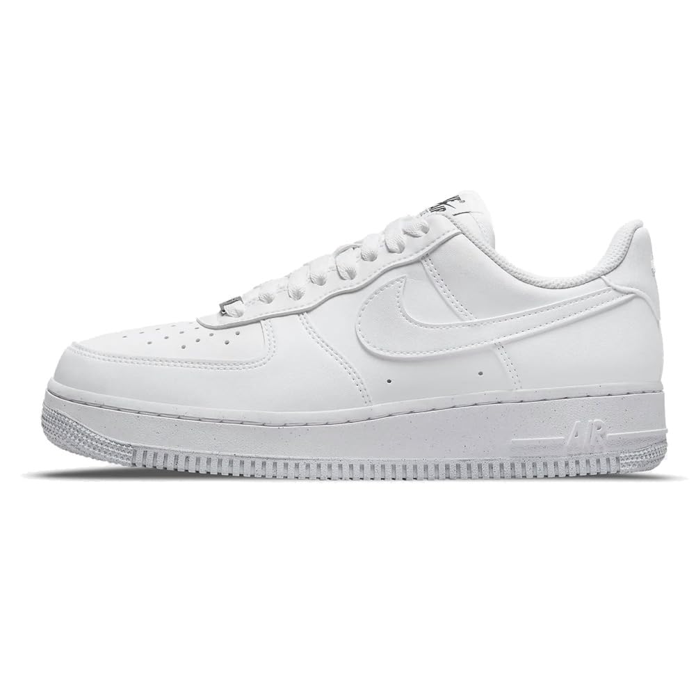 NIKE DC9486-101 Nike Air Force 1 '07 Next Nature Mujer White/White-Black-Metallic Silver EU 42.5
