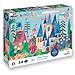 Produktbild Calypto 3907800 Märchenschloss, 54 Puzzle mit Soft-Touch, Kinderpuzzle mit großen Teilen und samtiger Oberfläche inkl. Puzzleposter, für Kinder ab 5 Jahren, Fantasie, Schloss, Prinzessin