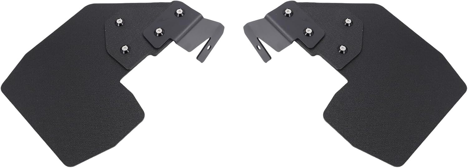 Pomya Black Trailing Arm Guard for KRX 1000 | 2Pcs Rear Mud Flaps for 2020 and Later