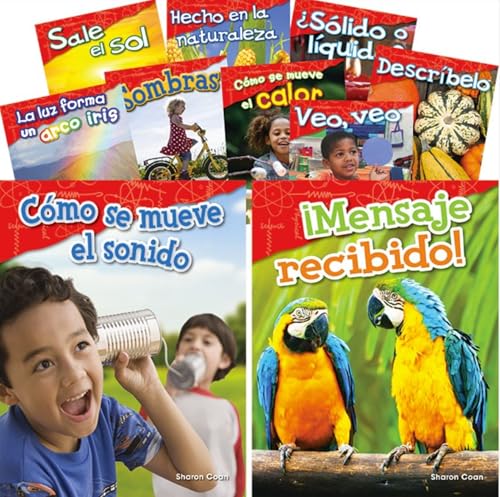 Teacher Created Materials - Let's Explore Physical Science Grades K-1 Spanish Set (Science Readers: Content and Literacy)