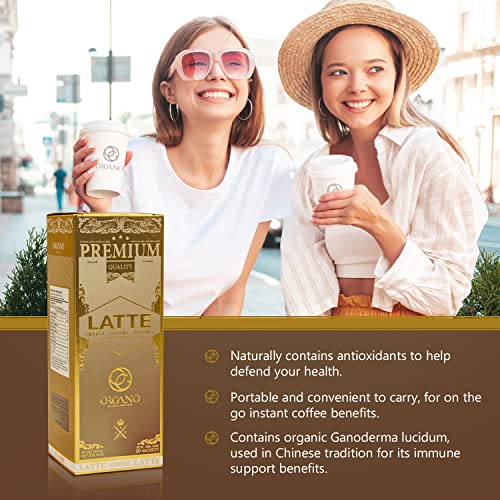 Organo Gold Organic Ganoderman Premium Latte - (2 Boxes) #TOP4