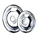 KITCHEN BASICS 101 Made in the USA Replacement Chrome Drip Pans for Whirlpool W10196405 W10278125 W10196406 - Includes an 8-Inch and 3 6-Inch Pans, 4 Pack
