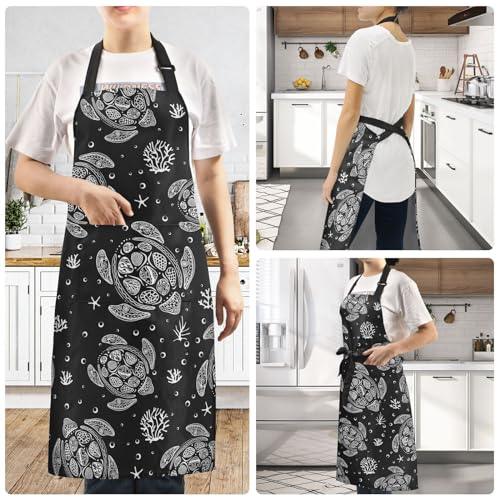 Tablier de cuisine imperméable ajustable haute résistance modèle A584