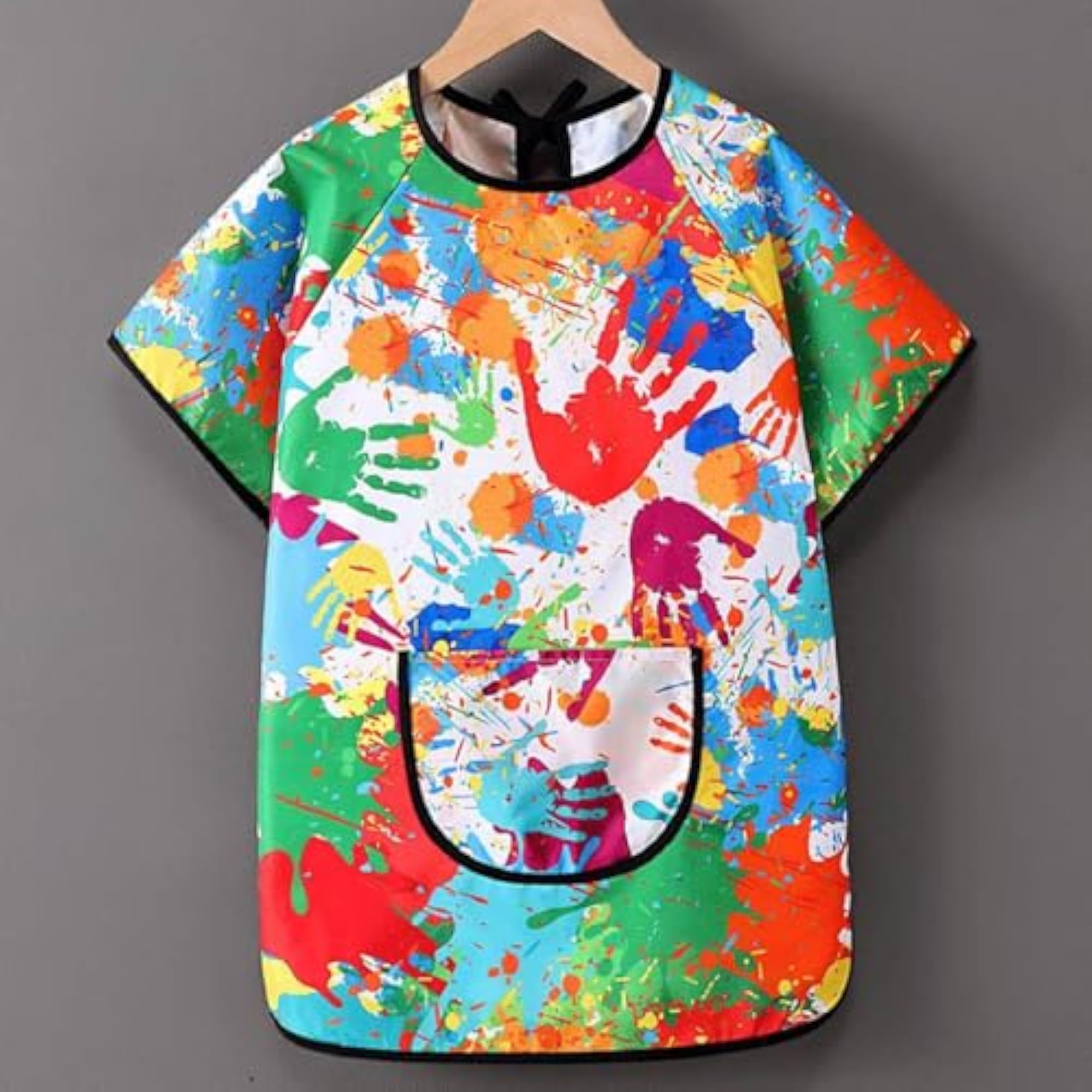Kids Art Aprons Soft Smock for Kindergarten, XL Multicolor