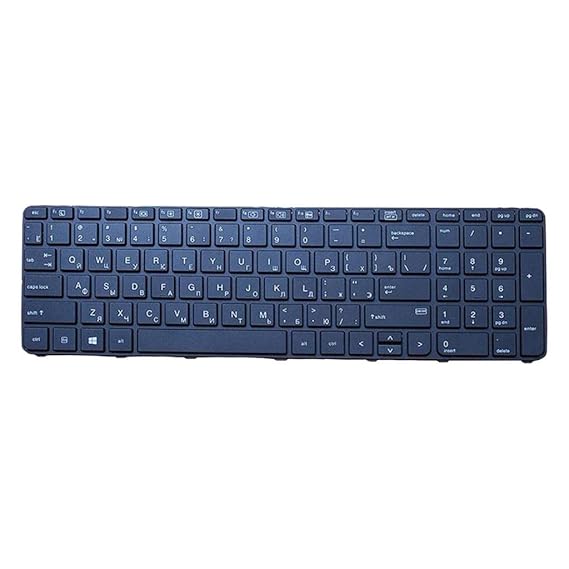 Loom Tree® Ru Russian Layout Keyboard for HP ProBook 450 455 470 G3 ...