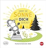 sheepworld Postkartenkalender 2024 - Herausgeber: |Heye 