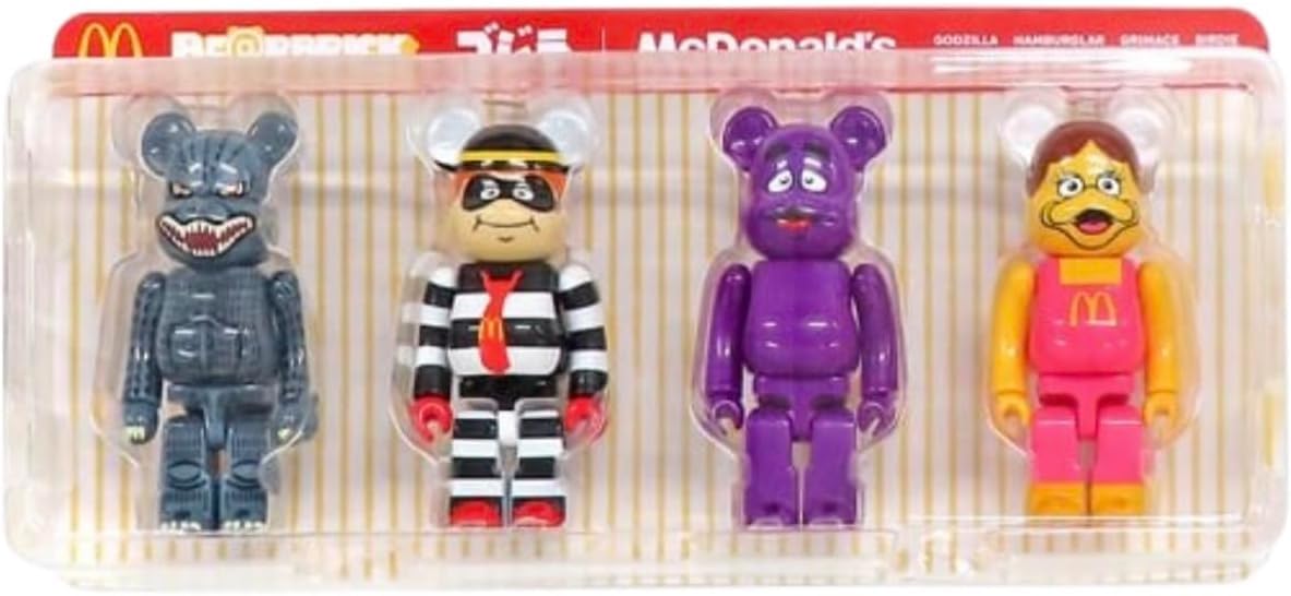 Amazon.co.jp: ベアブリック BERBRICK ゴジ'ラVSマクドナルド