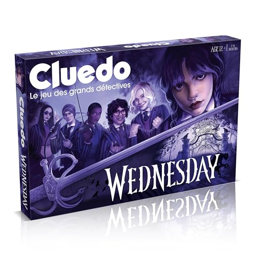 Jeu d’ambiance Winning Moves Cluedo Wednesday - vue 3