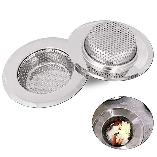 Colador para Fregadero de Cocina Acero Inoxidable miniatura 2