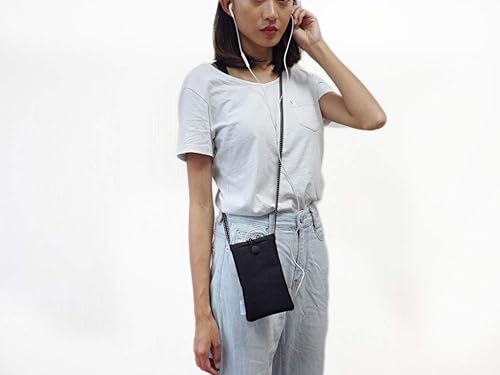 Miniatura 10 de Tainada Bolsa pequeña cruzada para teléfono inteligente, a prueba de golpes, cartera de hombro cruzado para iPhone 1514 Pro, 13 mini Samsung Galaxy