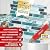 XFasten Kitchen Backsplash Sticky Tiles 10pcs 12” x 12” w/Mini Cutter Teal Peel and Stick Tile Backsplash for Kitchen, Shower, and Bathroom | Waterproof Back Splashes for Kitchens Peel and Stick