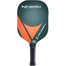PROKENNEX Pro Speed II - Pickleball Paddle with Toray T700 Carbon Fiber Inlay - Comfort Pro Grip - USAPA Approved Forest Green/Orange Cover not Included
