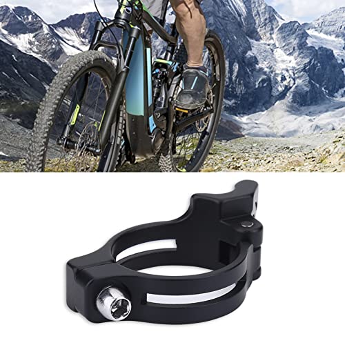 Derailleur Clamp Aluminum Alloy Bicycle Trigger Clamp Brake Shiftinger Tube Derailleur Clamp For Braze-On Front Derailleur(34.9Mm / 1.37Inch) #TOP2