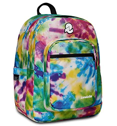 Sac à dos Invicta Jelek Fantasy vert double compartiment avec poche PC - 3