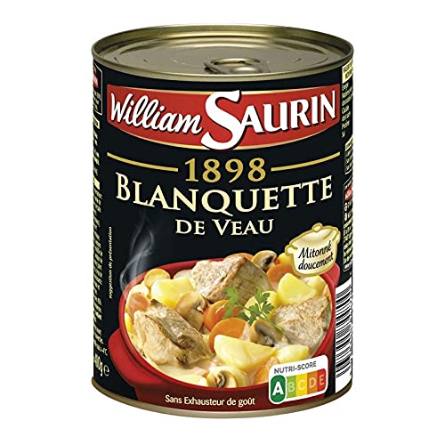 WILLIAM SAURIN - Blanquette De Veau 400G - Lot De 3