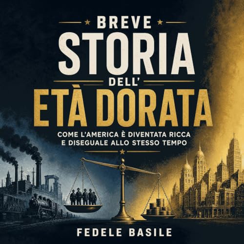 Couverture de Breve storia dell'et&agrave; dorata: Come l'America &egrave; diventata ricca e diseguale allo stesso tempo