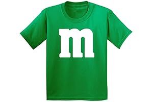Letter M Halloween Costumes Youth T_Shirt Funny Halloween Team Group T-Shirt
